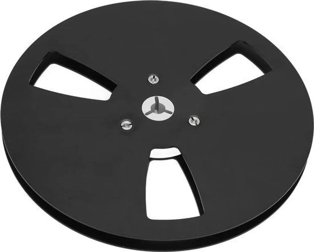Bobine de lecture 10 pouces aluminium contre les vibrations audio Open Reel