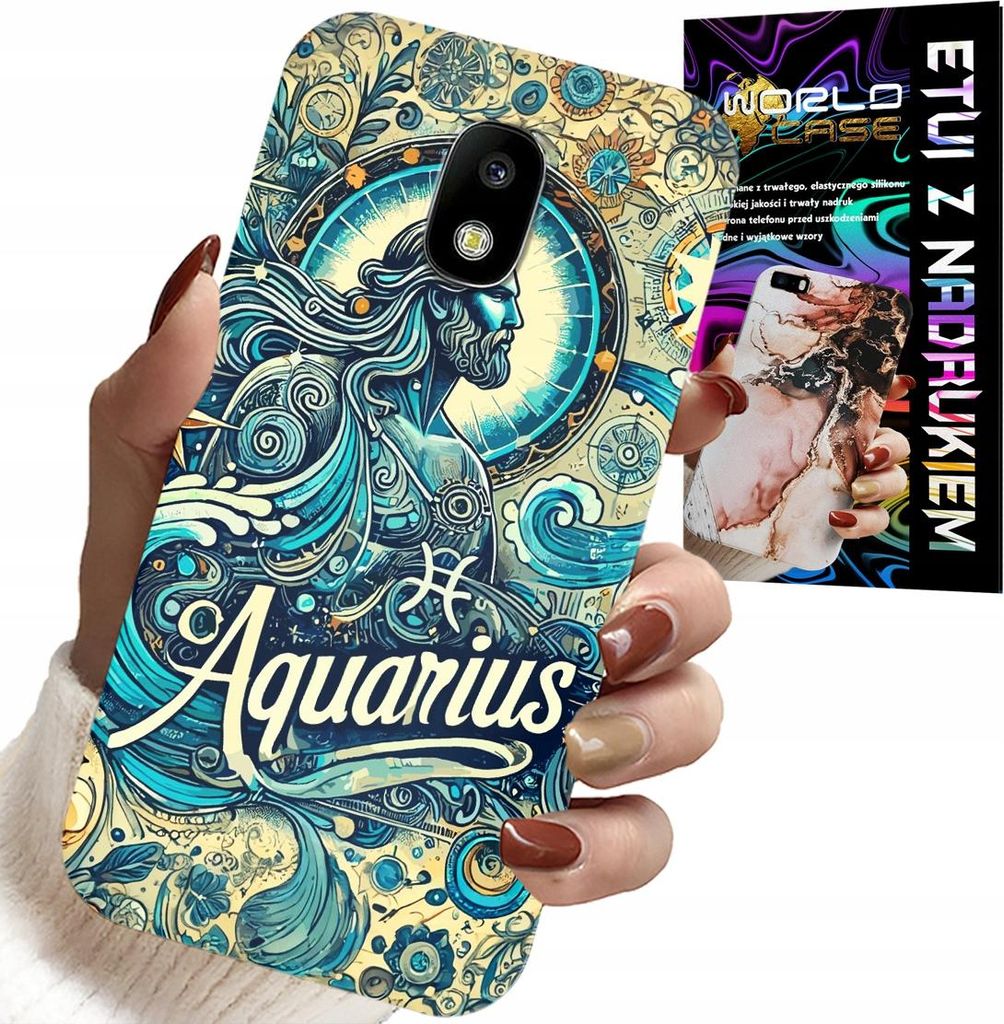 Fall Für Samsung Galaxy J5 2017 - Sternzeichen, Wassermann, Astronomie Zurück Fall