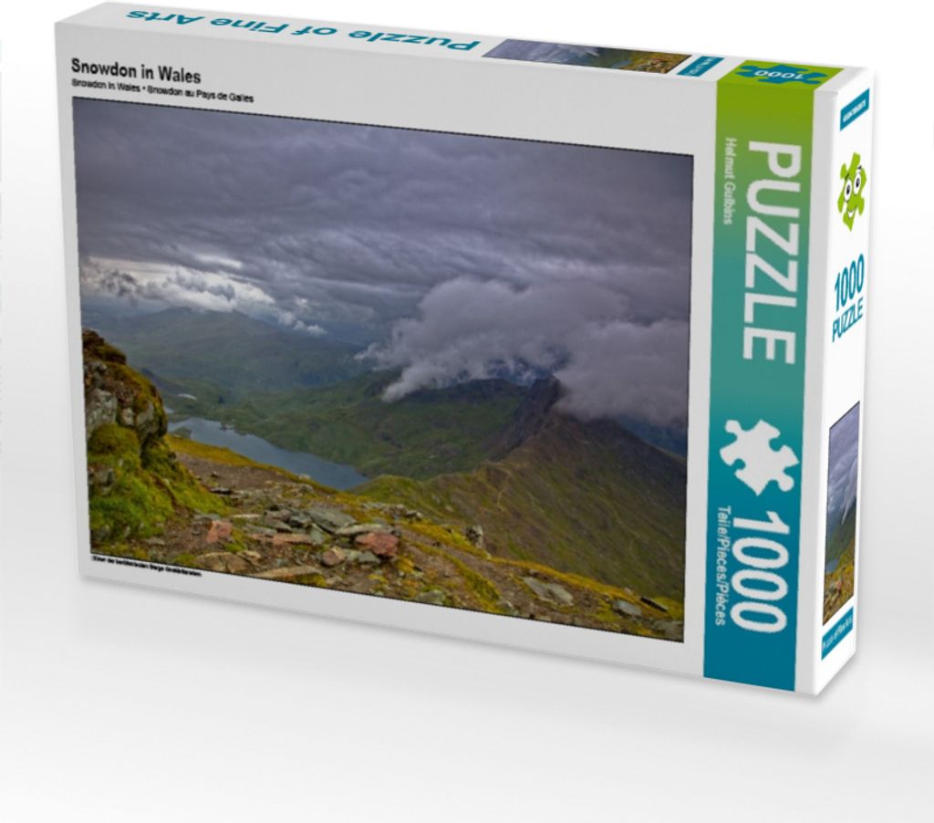 CALVENDO Puzzle Snowdon in Wales | 1000 Teile Lege-Größe 64x48cm Foto-Puzzle für glückliche Stunden