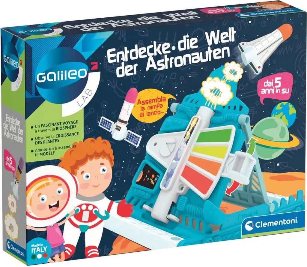 Clementoni Entdecke die Welt der Astronauten (5+) Produktbild 