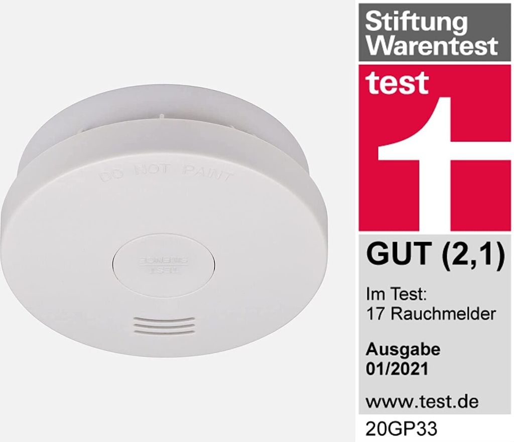 Czujnik dymu Brennenstuhl SET 4x RM L 3100 VDS 3131 Zdjęcie produktu 10