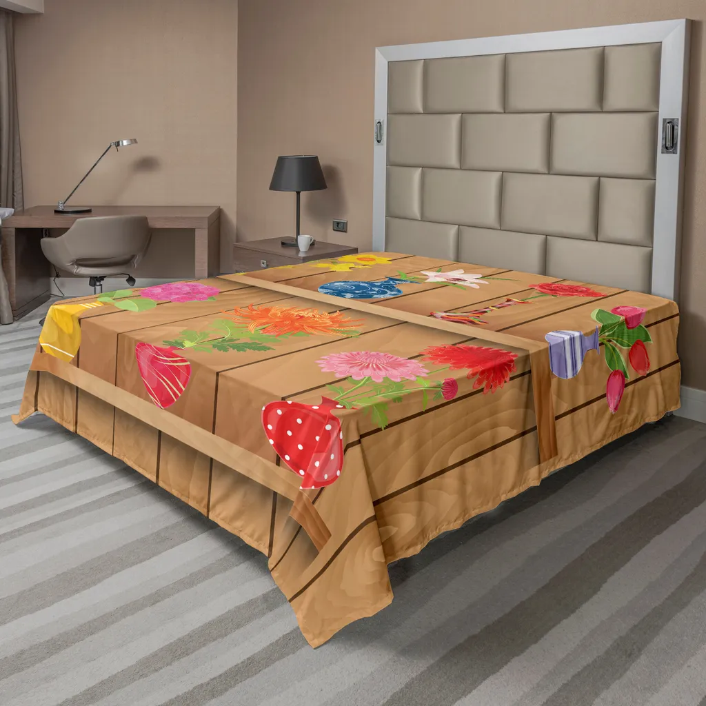 Acquista Lenzuolo Narciso ABAKUHAUS 244x205cm Multicolore Microfibra