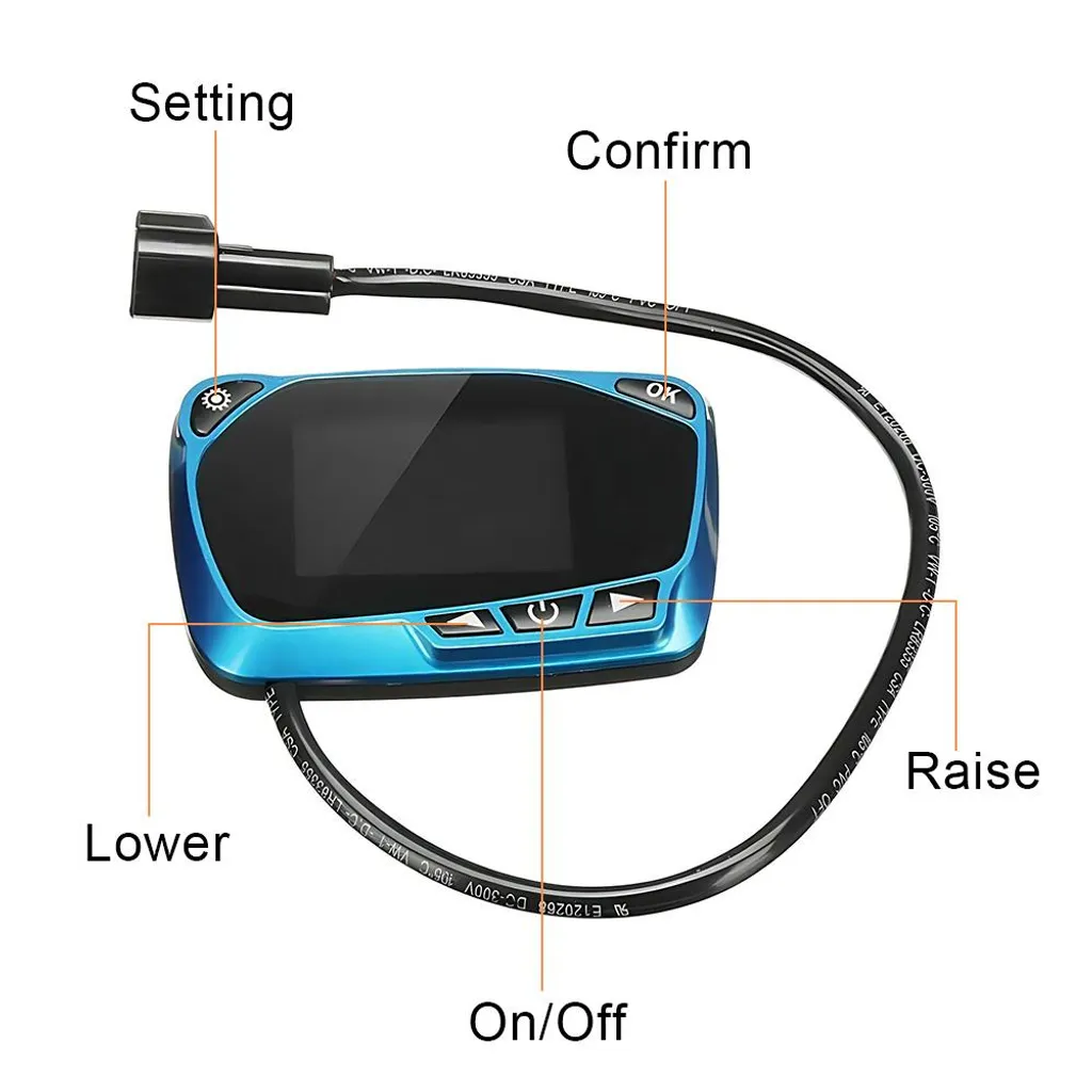 Chauffage d'appoint 12V/24V avec écran LCD et télécommande universelle - 14