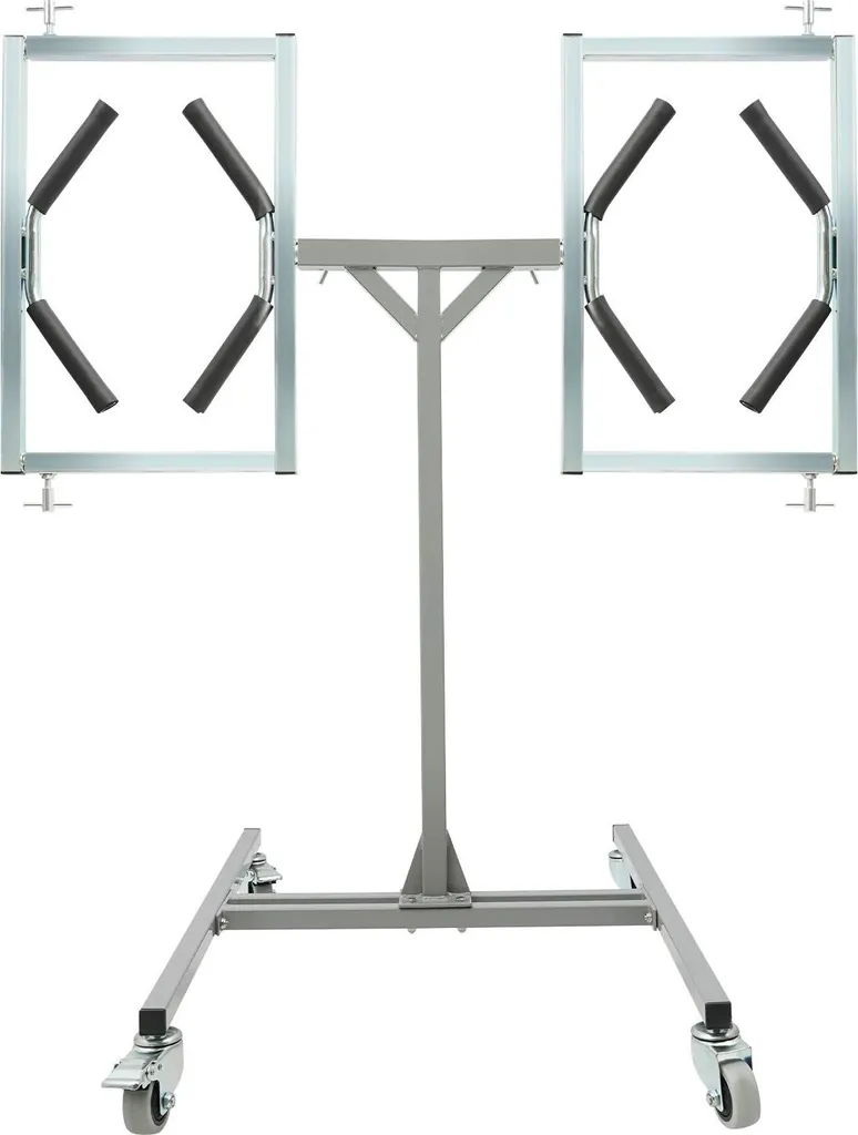 Support peinture jantes rotatif à 360 degrés - Double axe de maintien