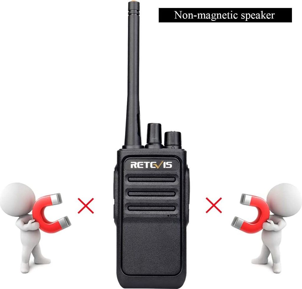 Retevis RT617 Walkie Talkie, PMR Funkgerät, 16 Kanäle, Produktbild 5