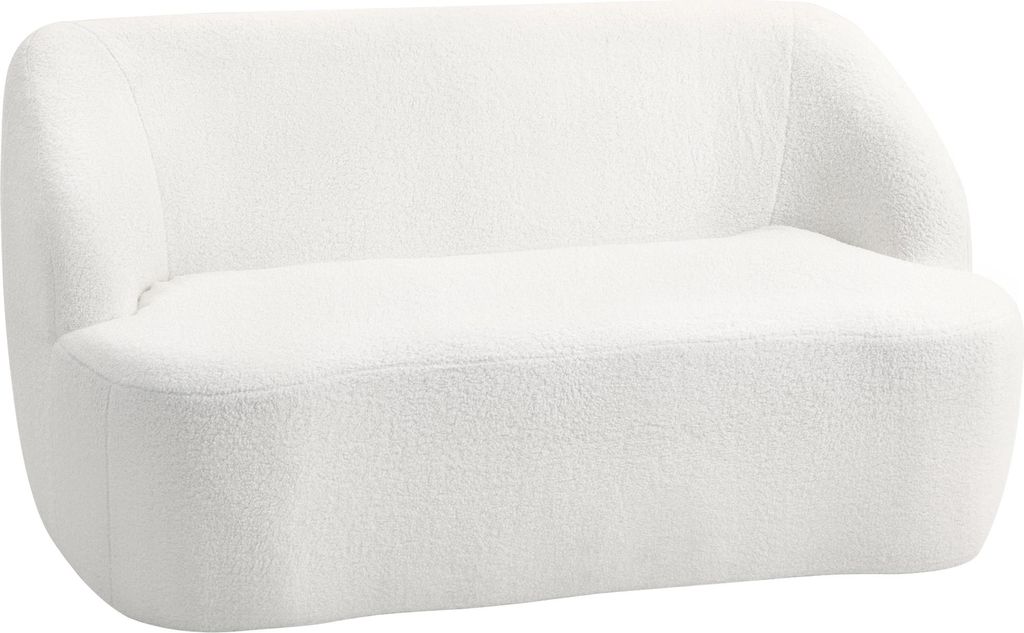 HOMCOM Sofa 2-Sitzer 142 cm Couch Polstersofa mit Armlehne, Produktbild 