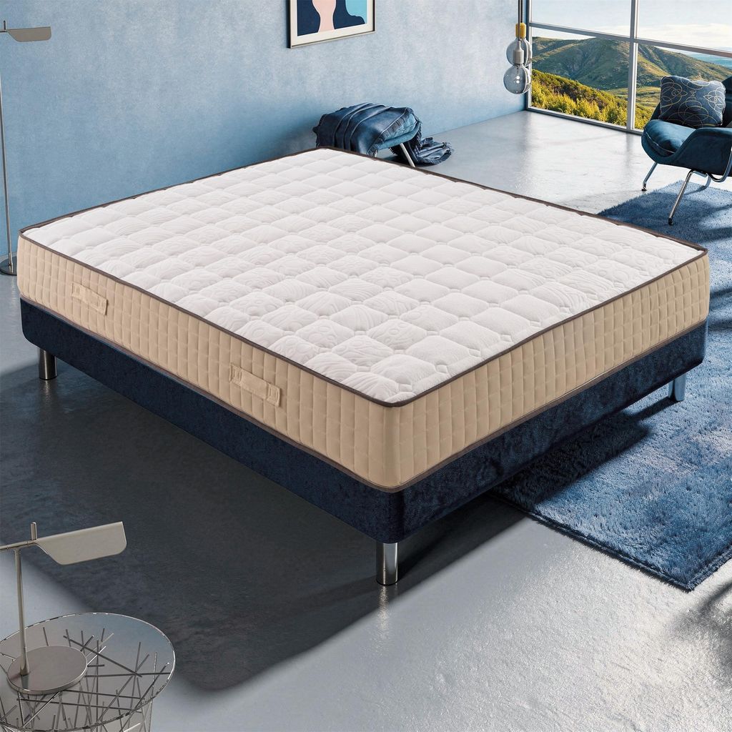 Matratze 150x190 cm, Höhe 26 cm, Visco-Matratzen, H3, Ergonomisch