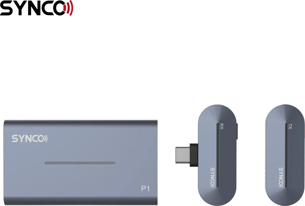 Micro sans fil pour Vlog et Live Streaming sur smartphone USB-C 150M