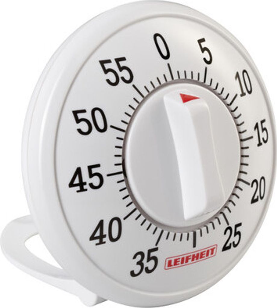 LEIFHEIT Kurzzeitmesser Signature analog Ø6,2cm weiß Image du produit 