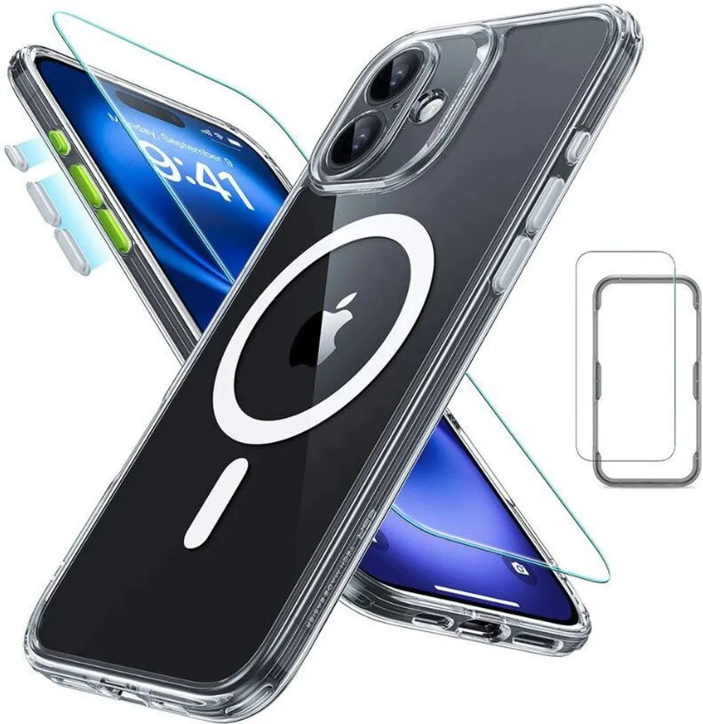 Protection iPhone 16 Plus ESR Classic Pro - Aimant HaloLock et Antichoc