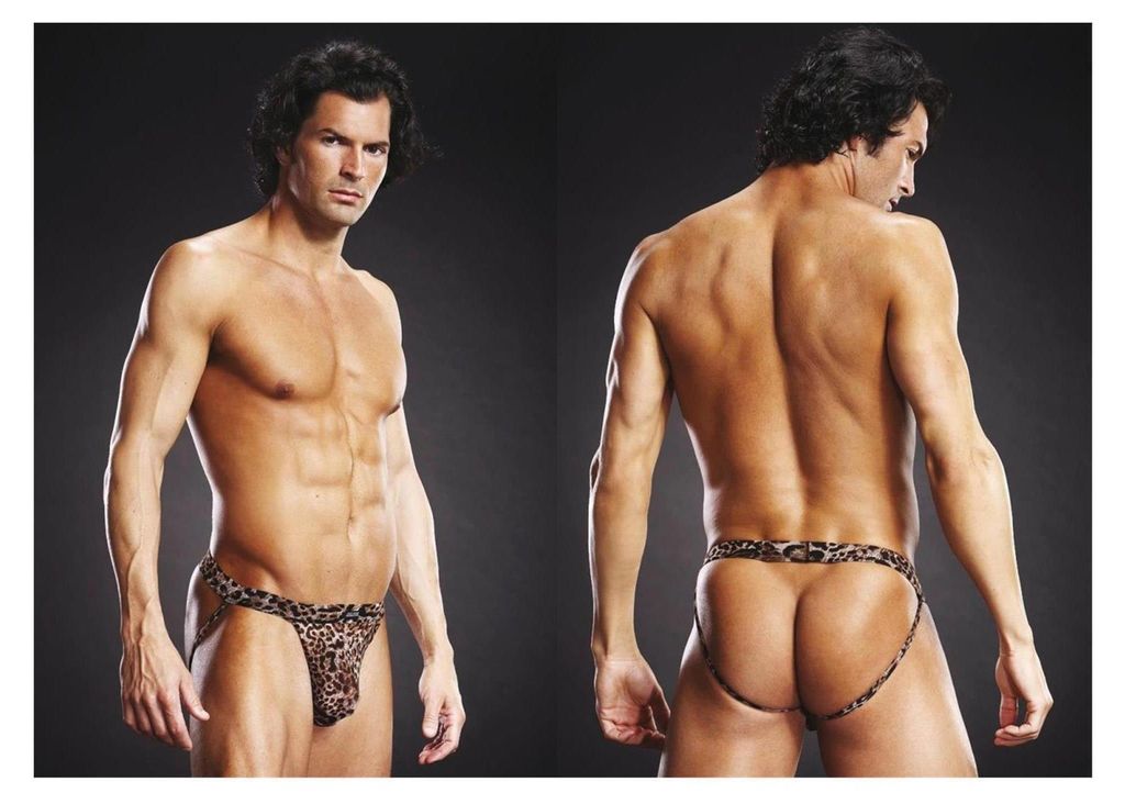 Blue Line Jock Strap Leopard L/Xl