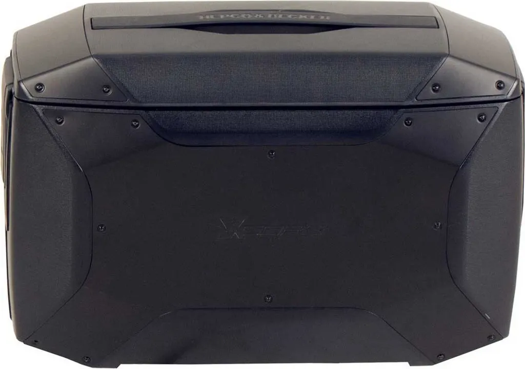 Sacoches latérales de moto rigides Hepco Becker Xcore 18L noires