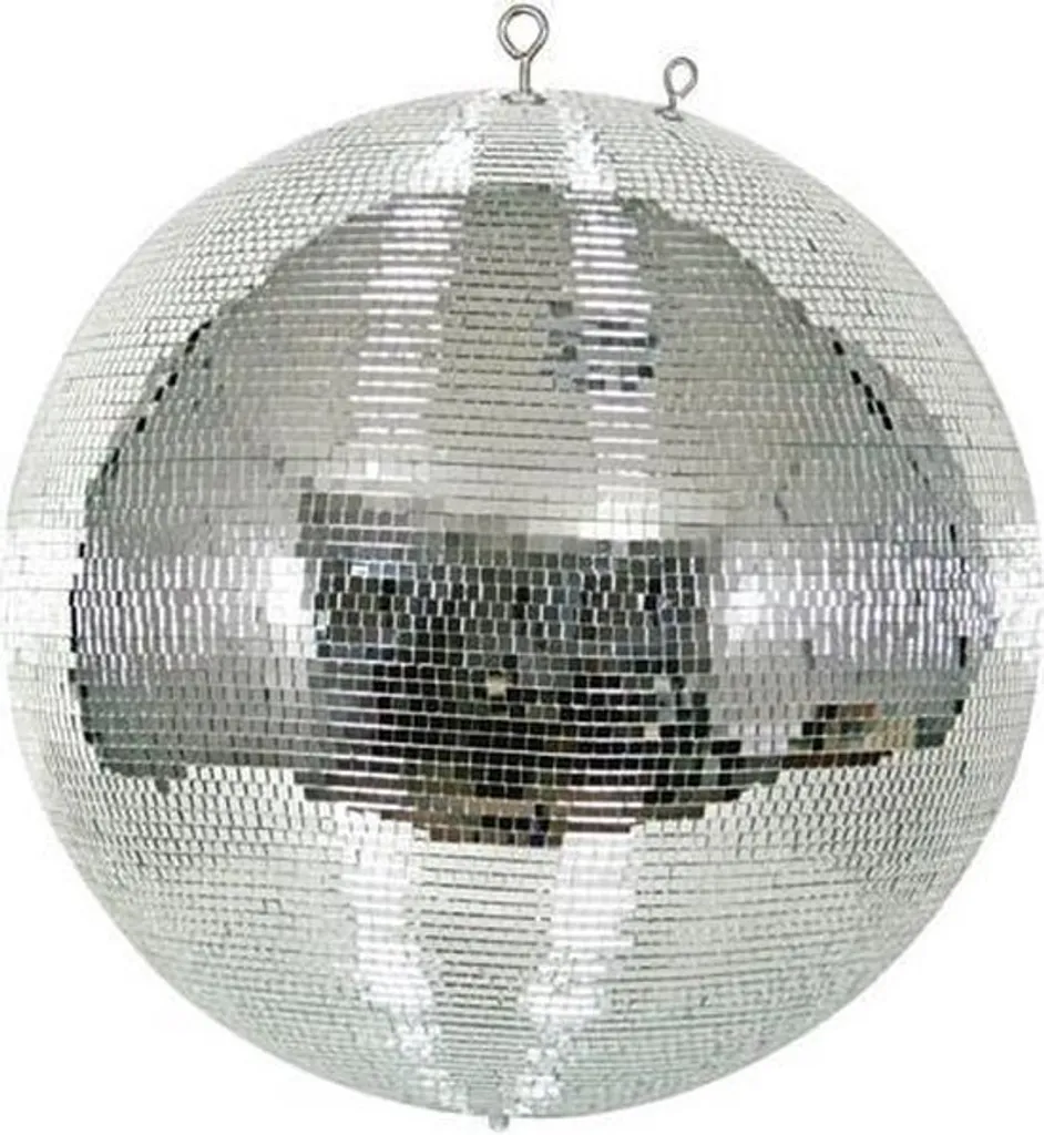 Boule à facettes robuste Ø 50 cm - Finis les reflets ternes en soirée - 3