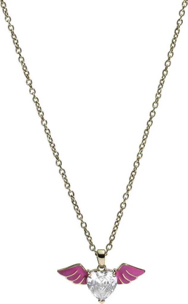 Pendentif femme Chiara Ferragni avec cristaux brillants argent