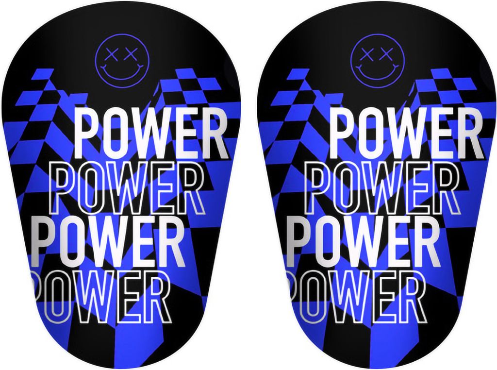 1 Paar Mini-Fußball-Schienbeinschoner mit Buchstabenmuster, rutschfest, für Kinder, Jugendliche, Erwachsene, Spieler, Miniatur-Schienbeinschoner,...