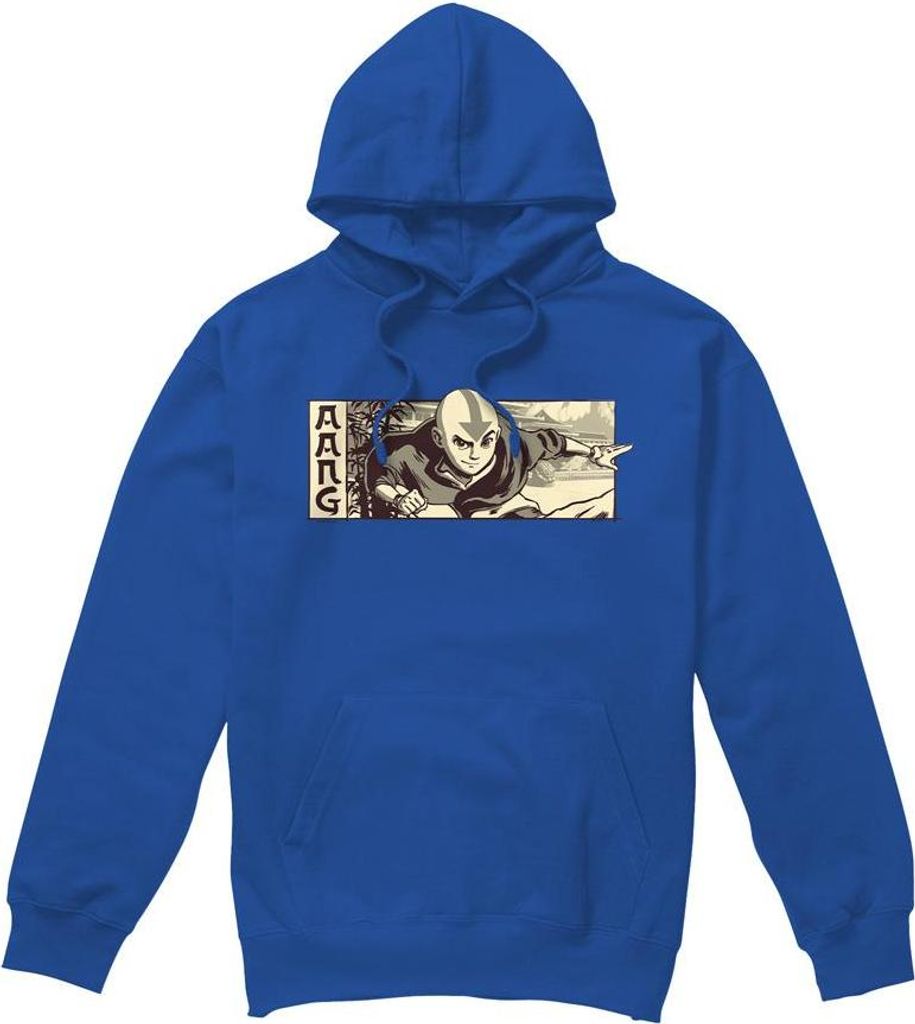 Avatar: The Last Airbender - Kapuzenpullover für Herren TV8863 (XL) (Königsblau)