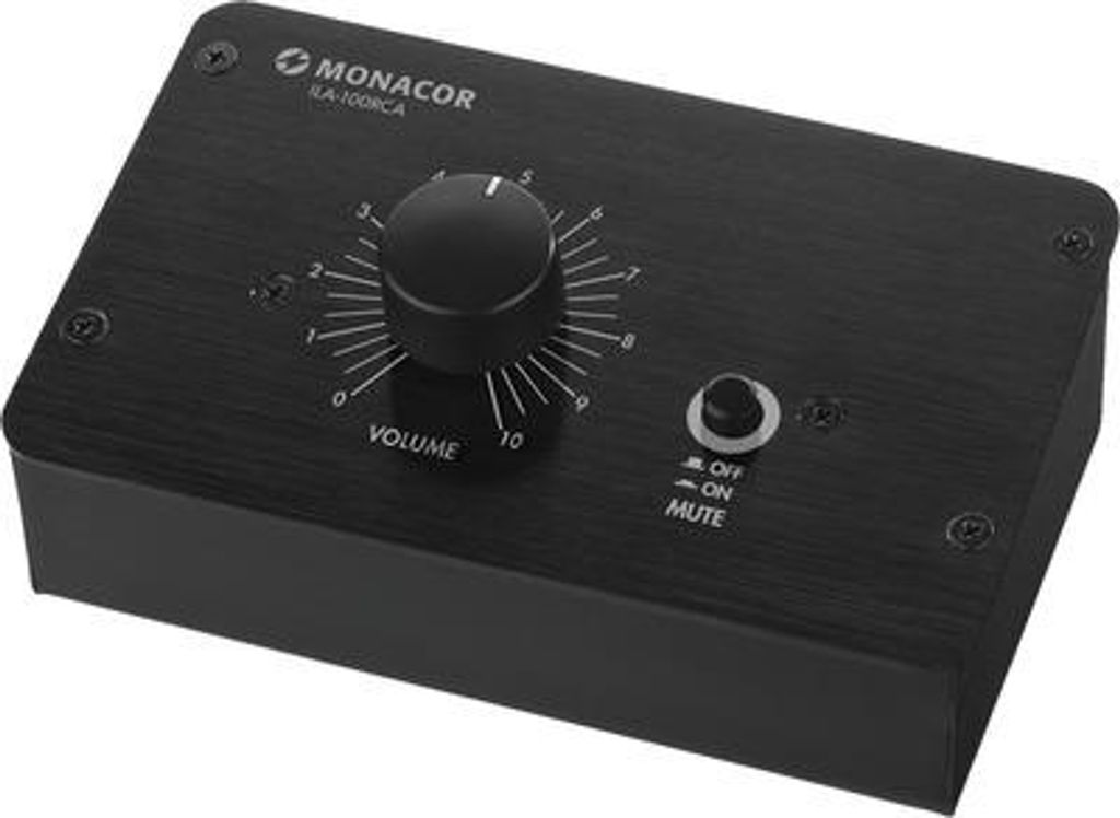 MONACOR ILA-100RCA Passiver Stereo-Pegelregler Produktbild 