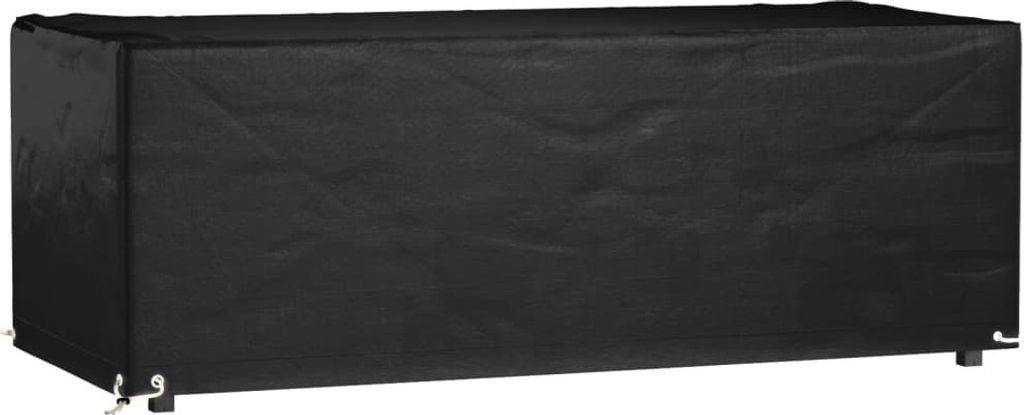 Maison Exclusive Gartenmöbel-Abdeckung 8 Ösen 192x82x65 cm Rechteckig