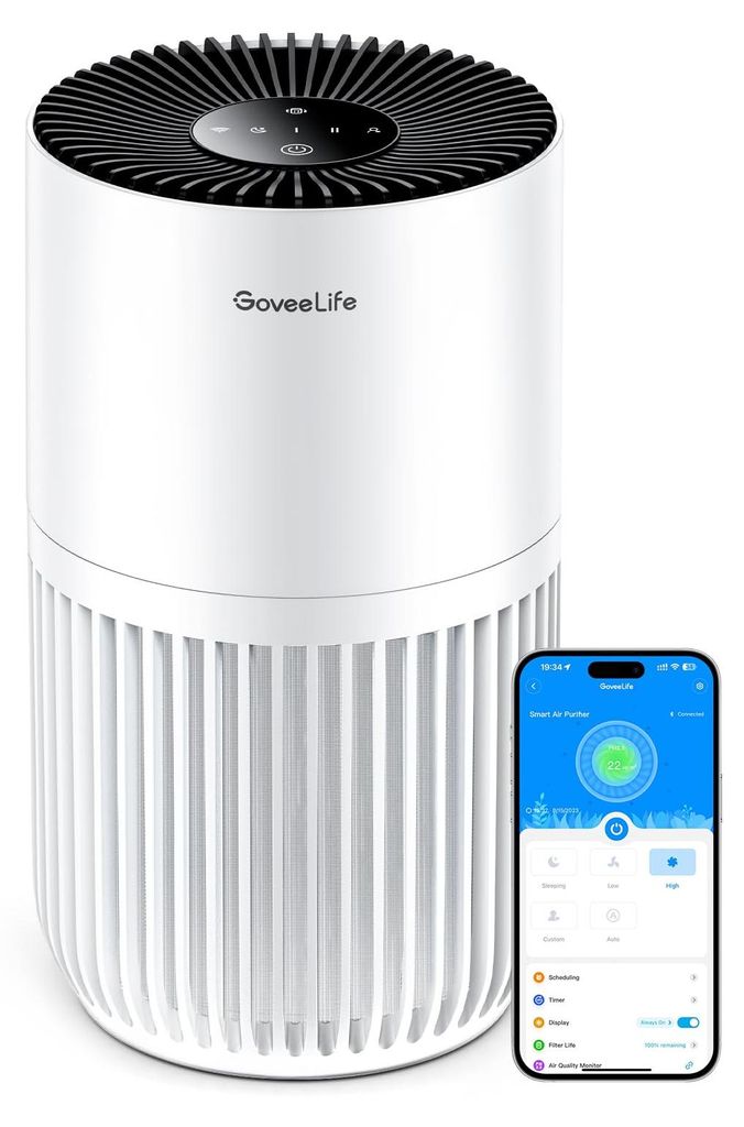 Purificador de aire GoveeLife Mini, con control a través de Imagen del producto 