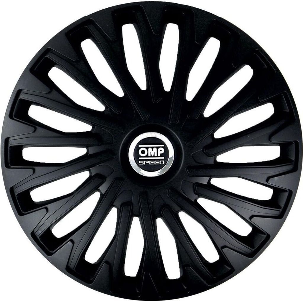 14" Zoll Radkappen Schwarz Radzierblenden Radblenden OMPS07021401 OMP