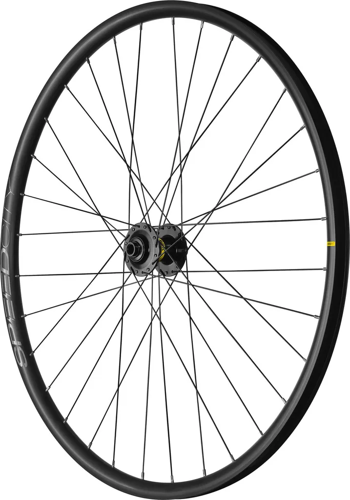 Roue Avant Mavic E-Speedcity Argent 12x100 mm pour Vélotaf et Ville VAE