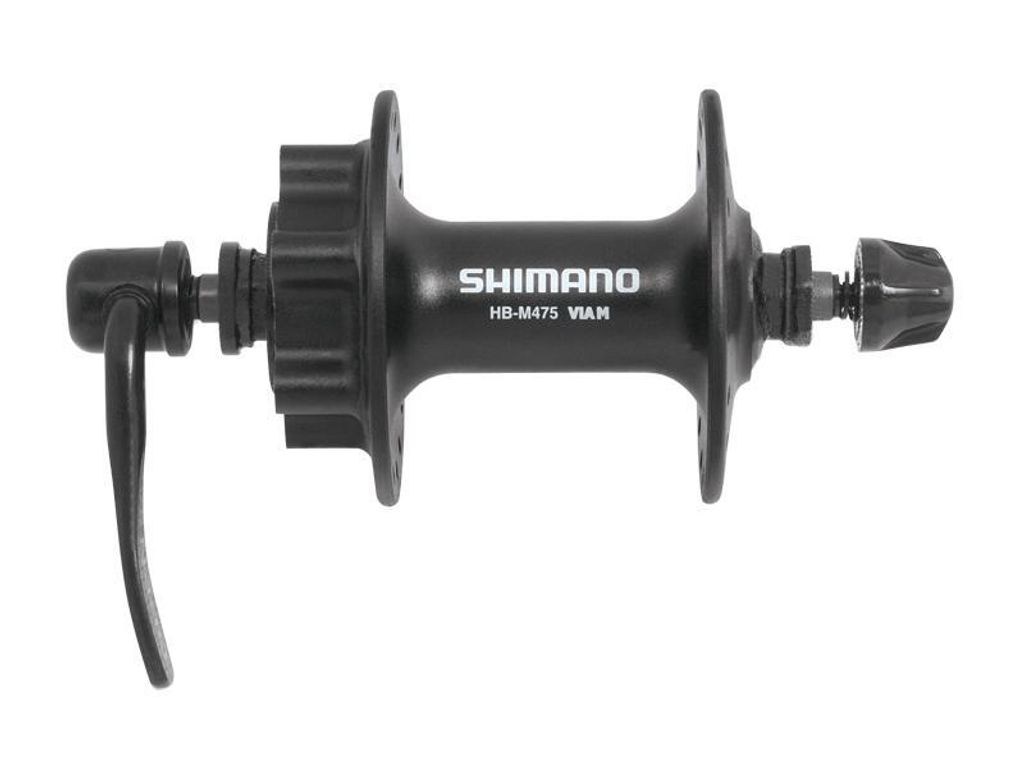 Shimano HB-M475 Nabe vorne 100 mm 32 Löcher 6 Löcher Produktbild 