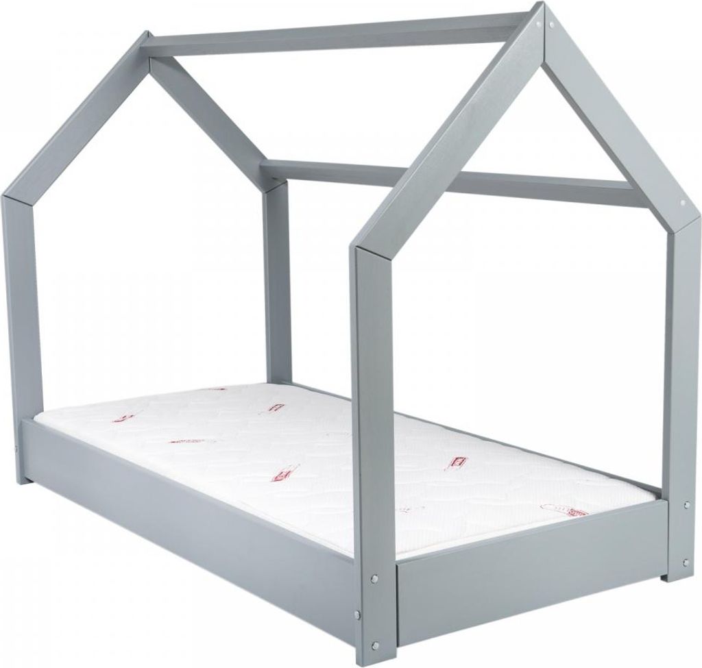Matratzenset STANDARD + Hochbett 160x80cm grau