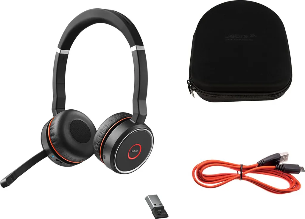 Casque Bluetooth Jabra Evolve 75 MS avec Réduction de Bruit Active - 17