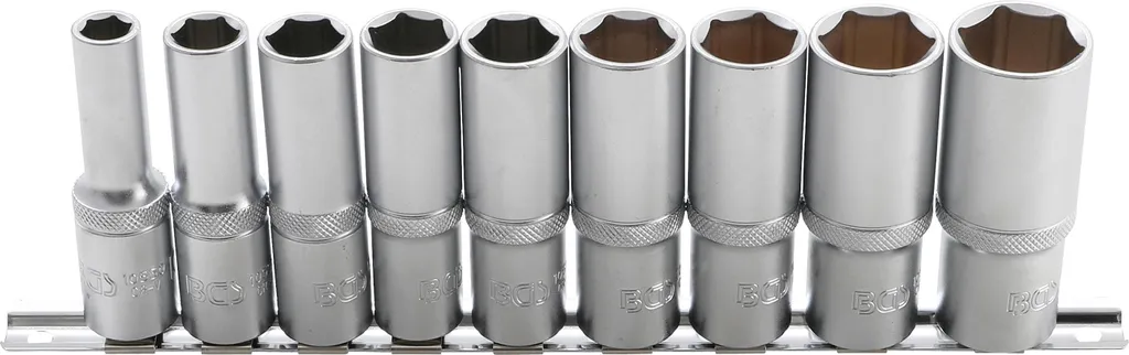 BGS 2223 Coffret de Douilles Profondes 10-24 mm Carré 1/2 en 9 Pièces