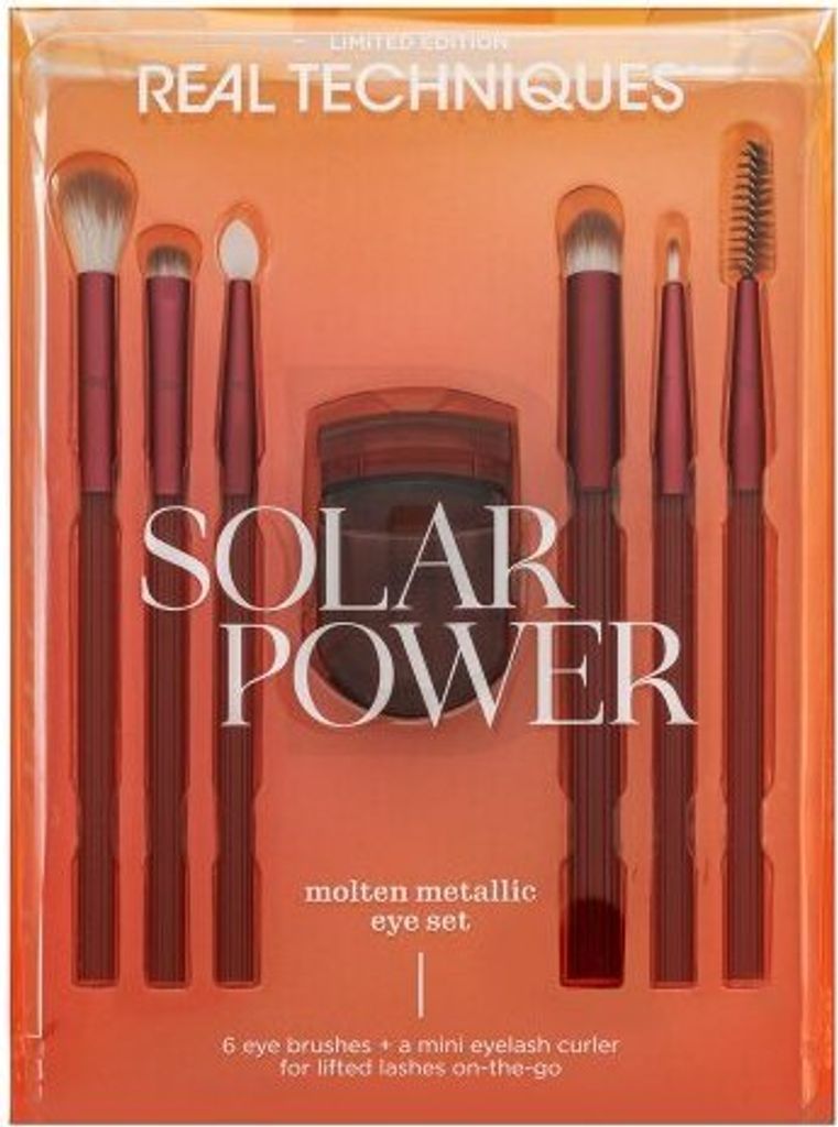 Real Techniques Solar Power Molten Metallic Eye Set Pinselset für die Augen