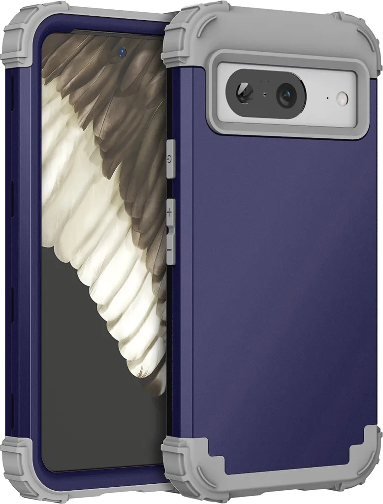 Cover Google Pixel 8 Heavy Duty Blu - Antiurto per Outdoor e Sport