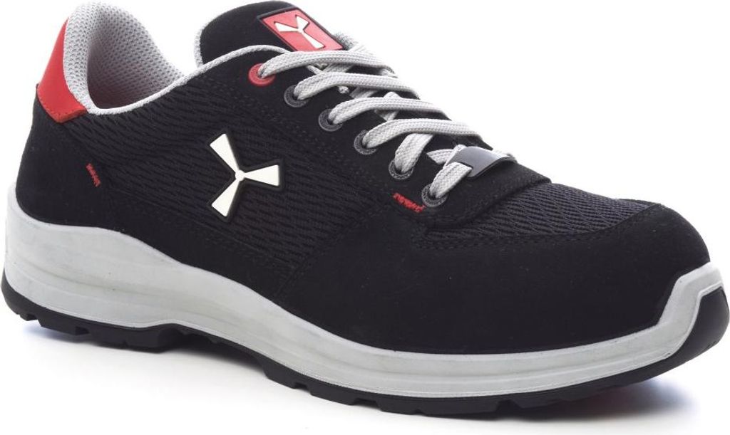 Sicherheitsschuhe S1 "GET TEXFORCE LOW S1P-SUT" - Payper Schwarz/Schwarz 48