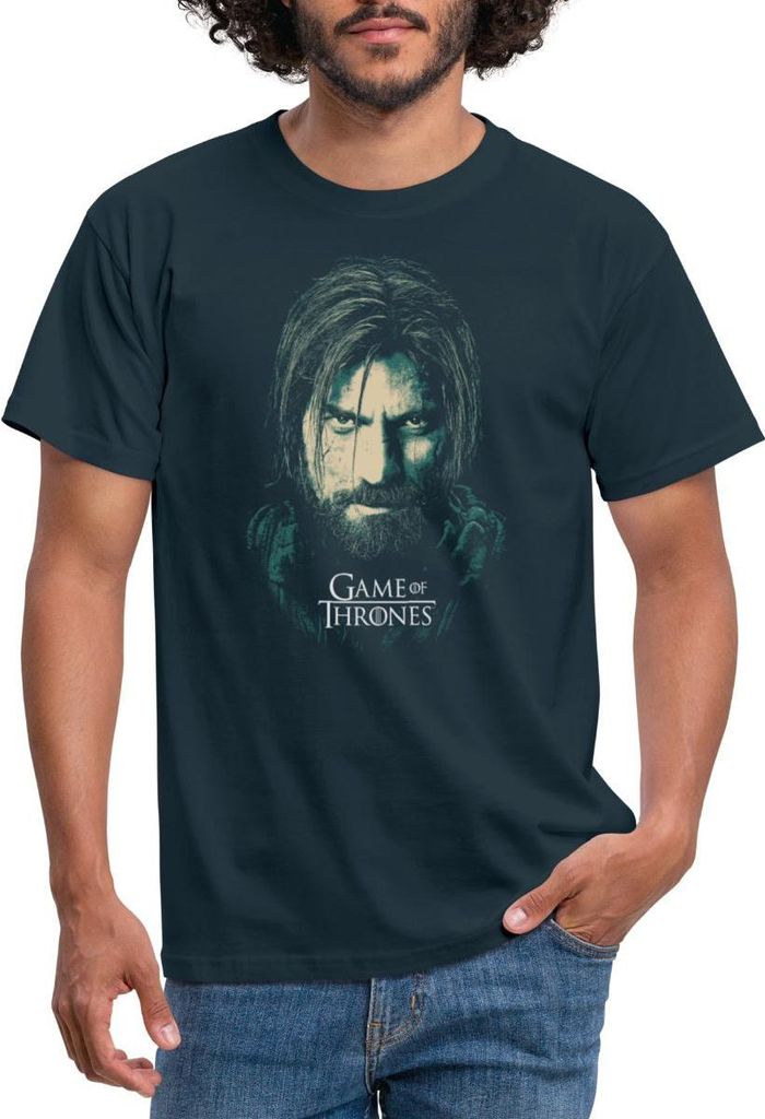 Spreadshirt Game Of Thrones Jaime Lannister Männer T-Shirt, L, Navy