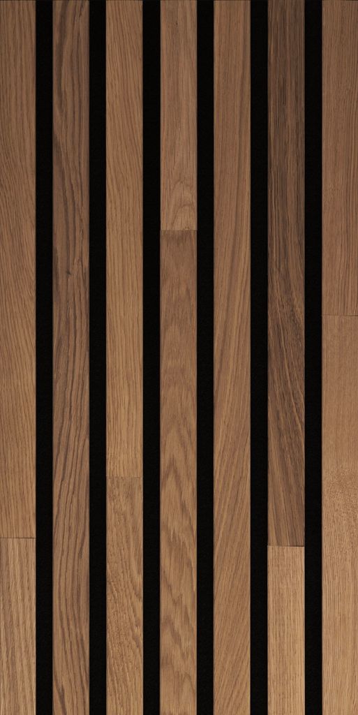 Meister | 1,716 m² | Akustikpaneele Acoustic Sense Wood Eiche braun 4312, Schallabsorbierende Wandpaneele, Vegane Filz Akustikpaneele, Massivholzl...
