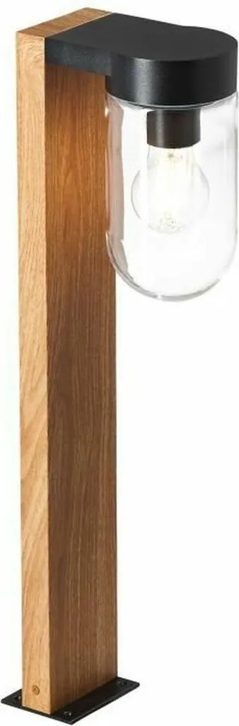 Luminaire Mural Industriel Noir et Verre Brilliant Cabar pour E27