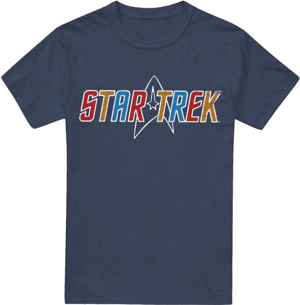 Star Trek - T-Shirt für Herren/Damen Uni TV17617 (3XL) (Marineblau)