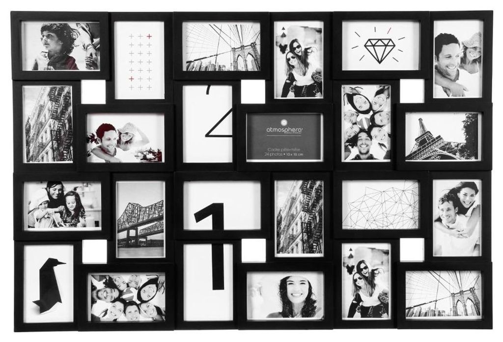 Nástenný obrazový rám pre 24 fotografií - Fotogaléria Obrázok produktu 