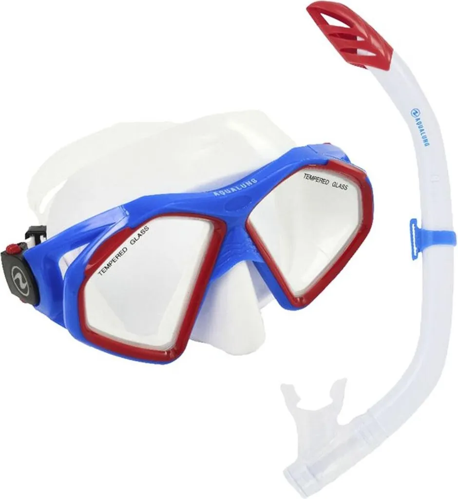 Set de Snorkeling Hawkeye Aqua Lung : Masque avec Tuba Souple et Confort