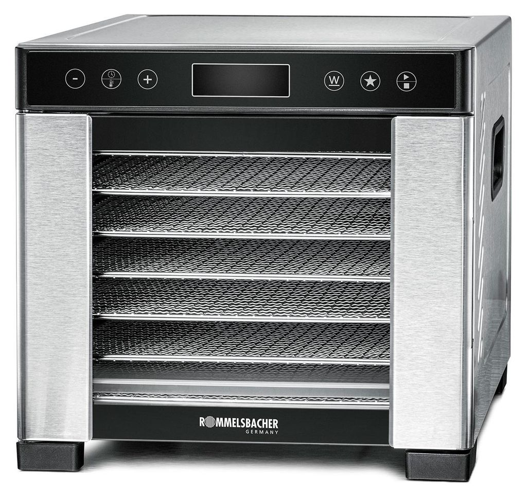 Rommelsbacher DA 650 Dörrgerät de Schwarz, Edelstahl 600 W Produktbild 