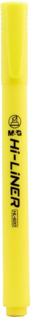 HI-LINER soft touch gelber Textmarker M&G