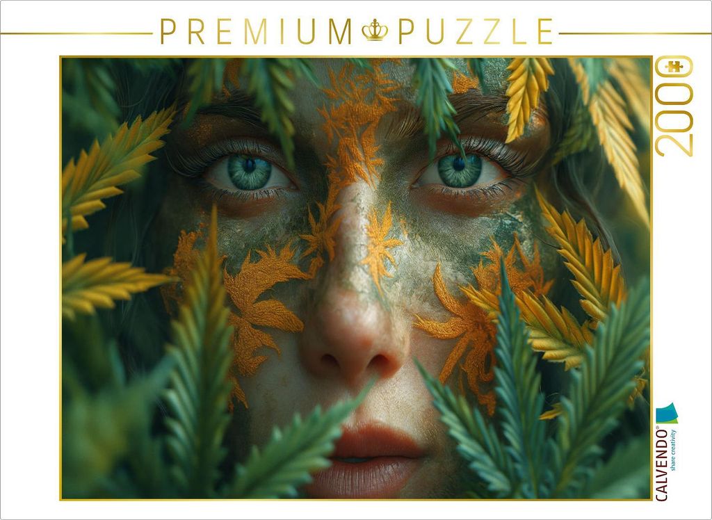 CALVENDO Puzzle Botanische Eleganz: | 2000 Teile Lege-Größe 90x67cm Foto-Puzzle für glückliche Stunden