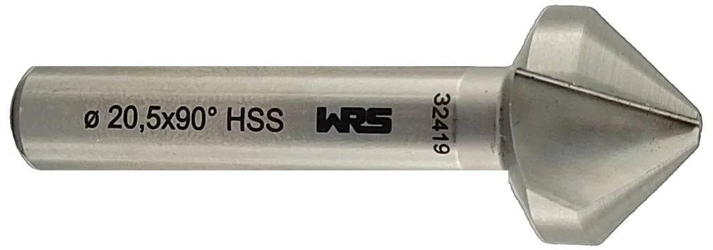 Fraise HSS pour chanfreins de vis 90° WRS DIN 335/C taille 20,5 mm