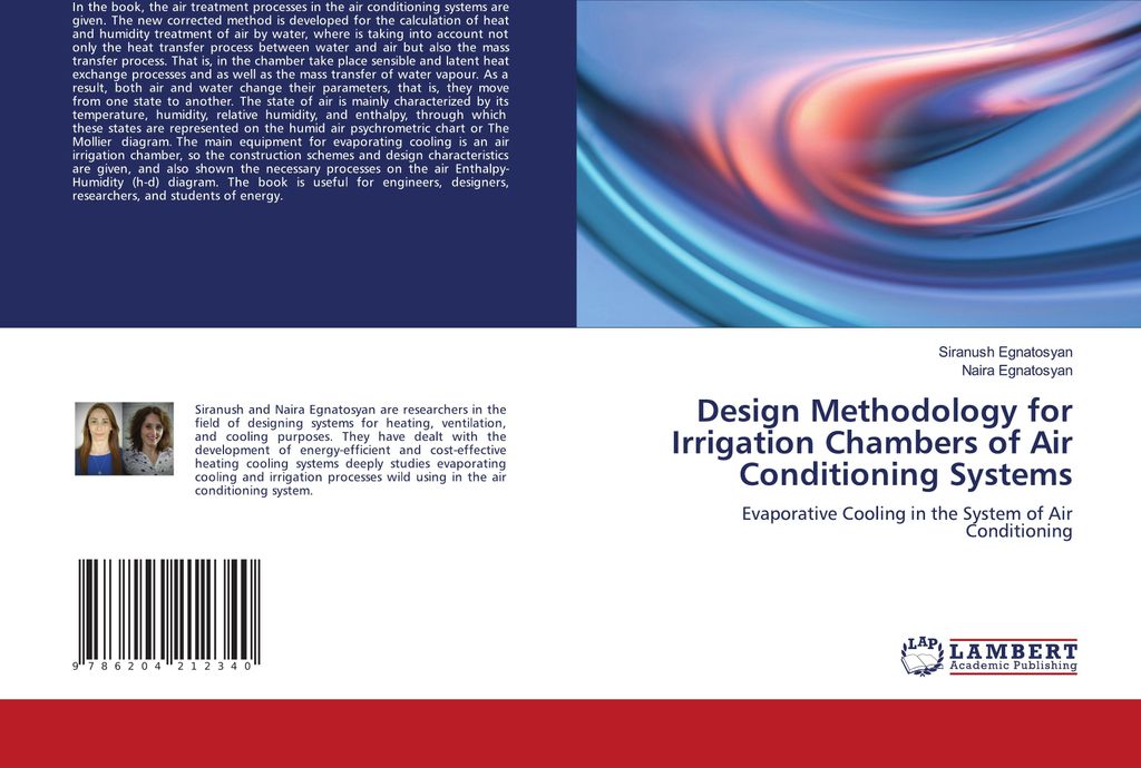 Design Methodology for Irrigation Chambers of Air Conditioning Systems