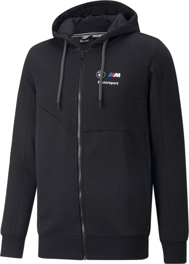 PUMA BMW Motorsport HDD Sweatjacke Herren Baumwolle black S