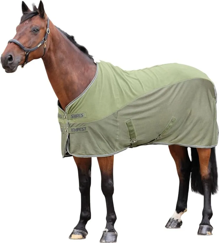 Couverture chevaux Tempest anti-froid et respirante en filet polaire 137