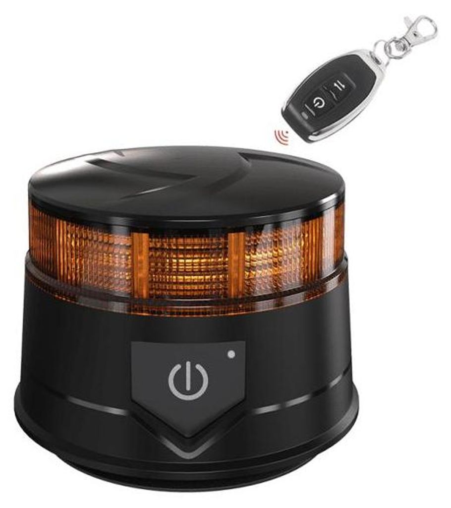 Lampada di segnalazione LED da 14 W, girevole, senza fili, Immagine del prodotto 
