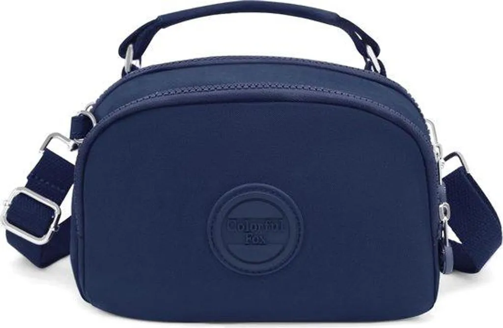 Sac femme multi-poches en nylon imperméable léger Format Moyen 30cm