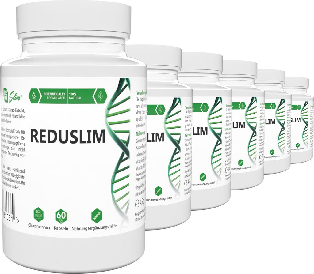 Reduslim - 360 kapsúl (6 x 60 kapsúl) - 6 balení - jarná Obrázok produktu 
