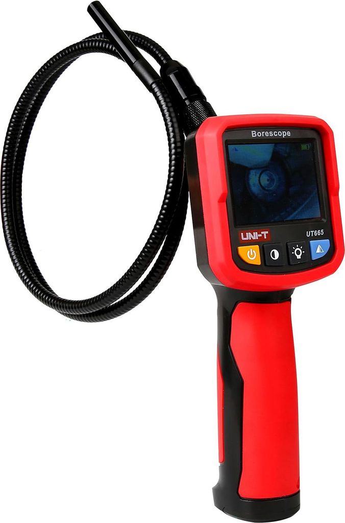 Inspektionskamera ENDOSKOP Sonde 9mm IP67 DISPLAY 2,4 Zoll Uni-T UT665