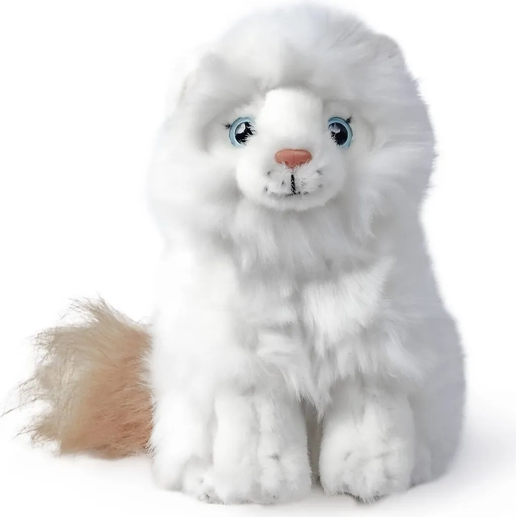 Peluche Chat Ragdoll pour Décoration Chambre ou Cadeau Anniversaire